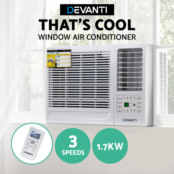 Devanti Window Air Conditioner 1.7kW