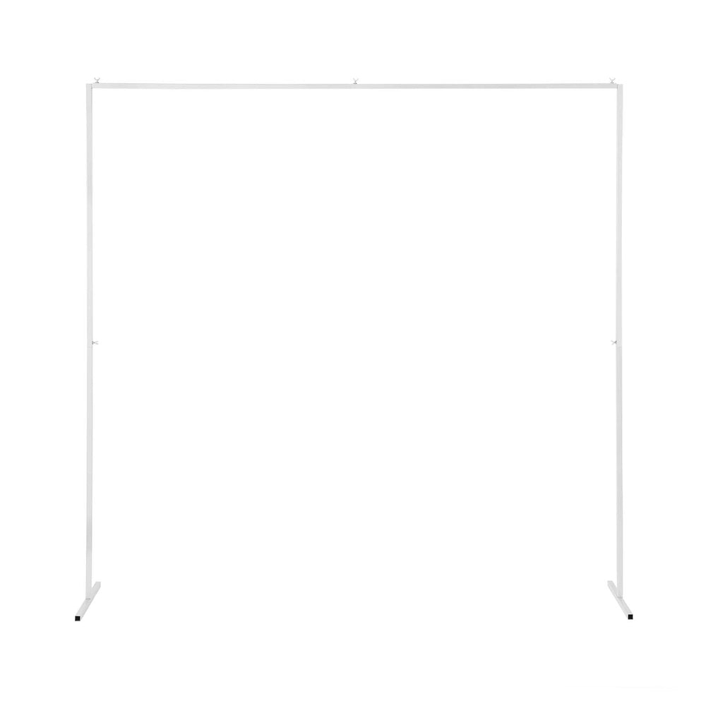 2M Backdrop Stand Wedding Background Decoration Party Flower Balloon Display White