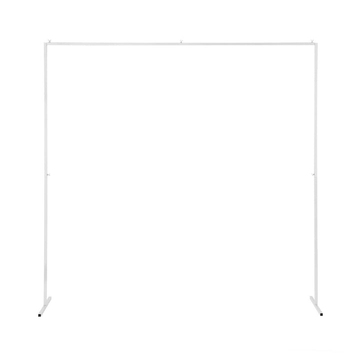 2M Backdrop Stand Wedding Background Decoration Party Flower Balloon Display White