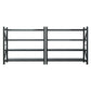 Giantz 4Mx1.8M Garage Shelving Warehouse Rack Black