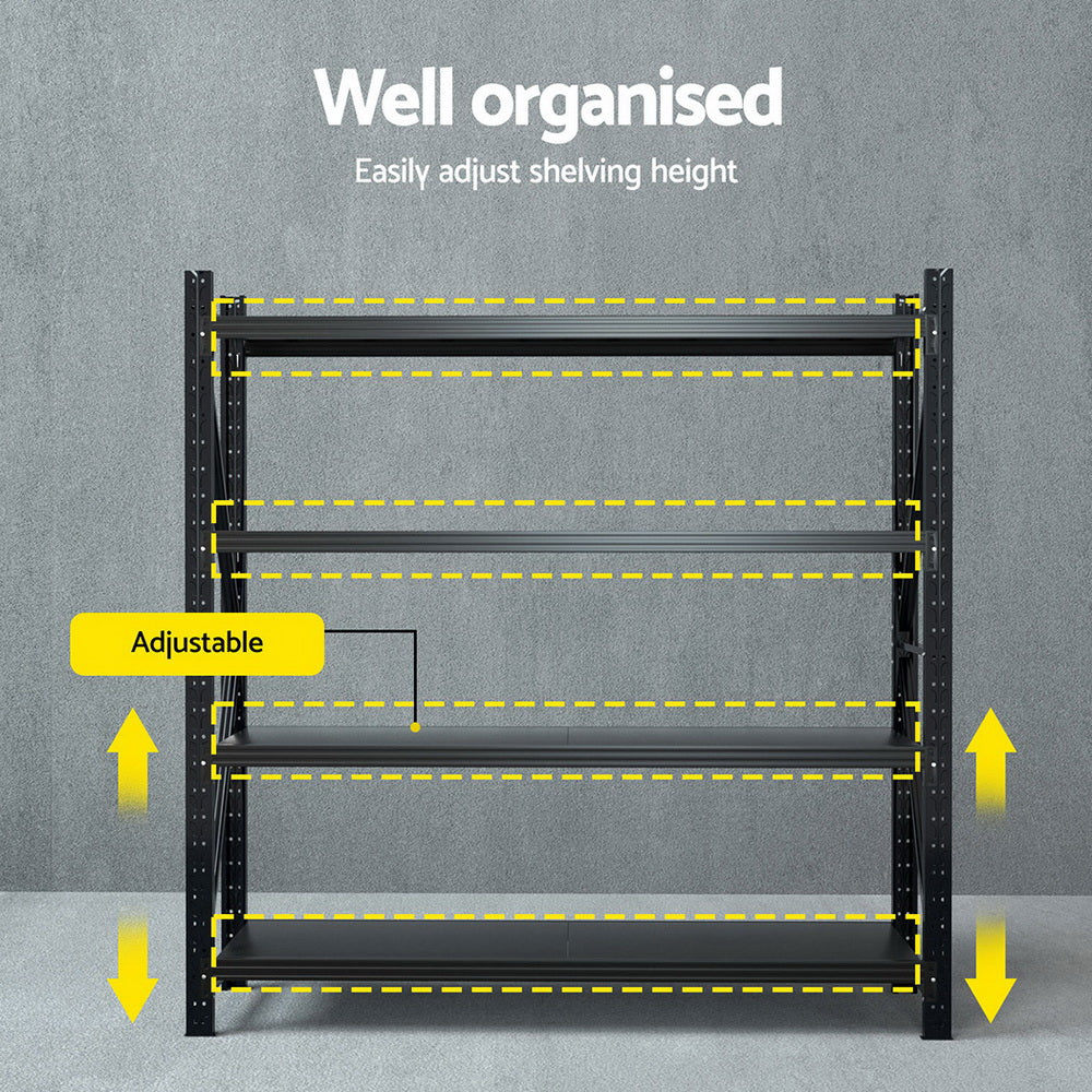 Giantz 2Mx2M Warehouse Shelving Garage Rack