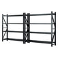 Giantz 4Mx2M Garage Shelving Warehouse Rack Black