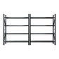 Giantz 4Mx2.4M Garage Shelving Warehouse Rack Black