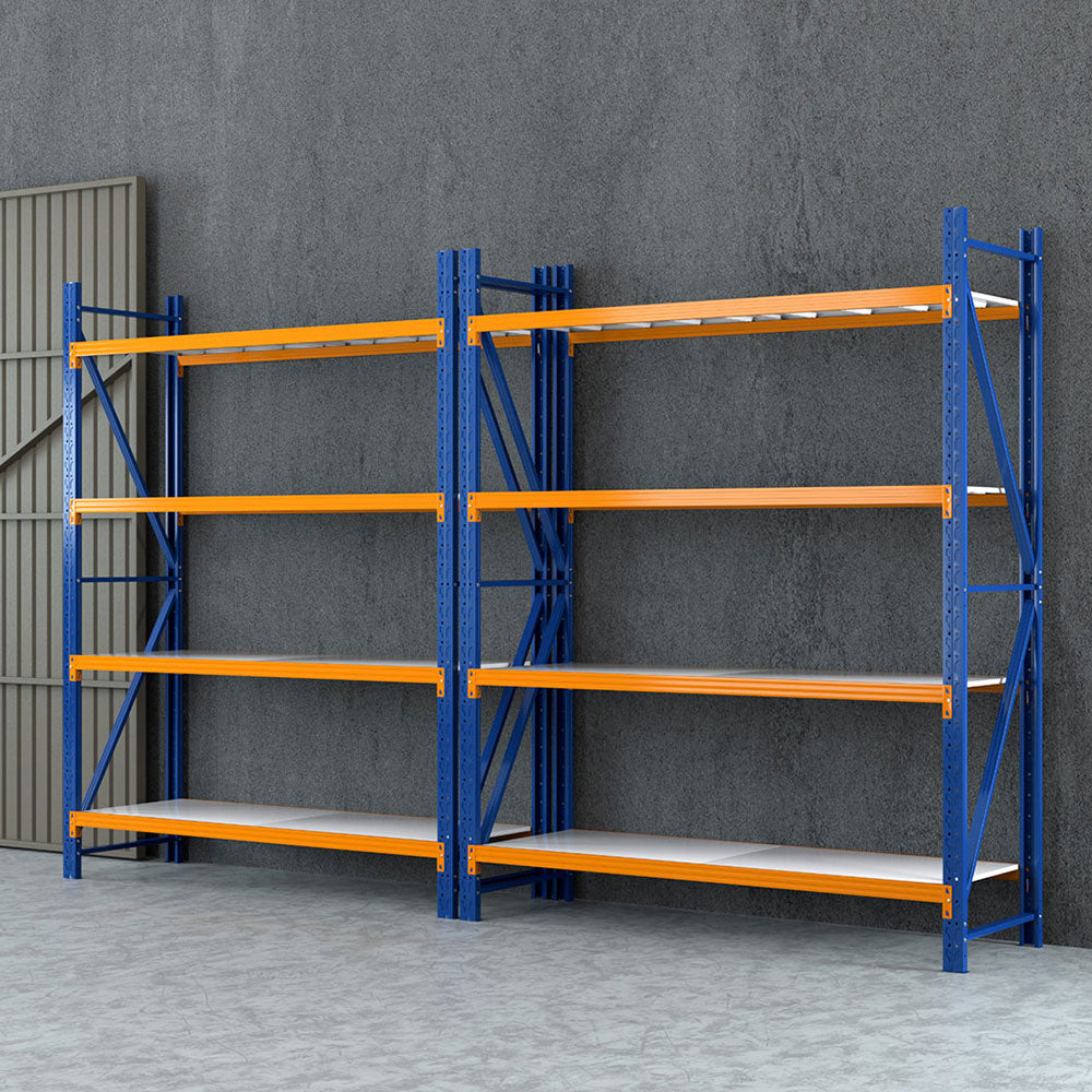 Giantz 4Mx2.4M Garage Shelving Warehouse Rack