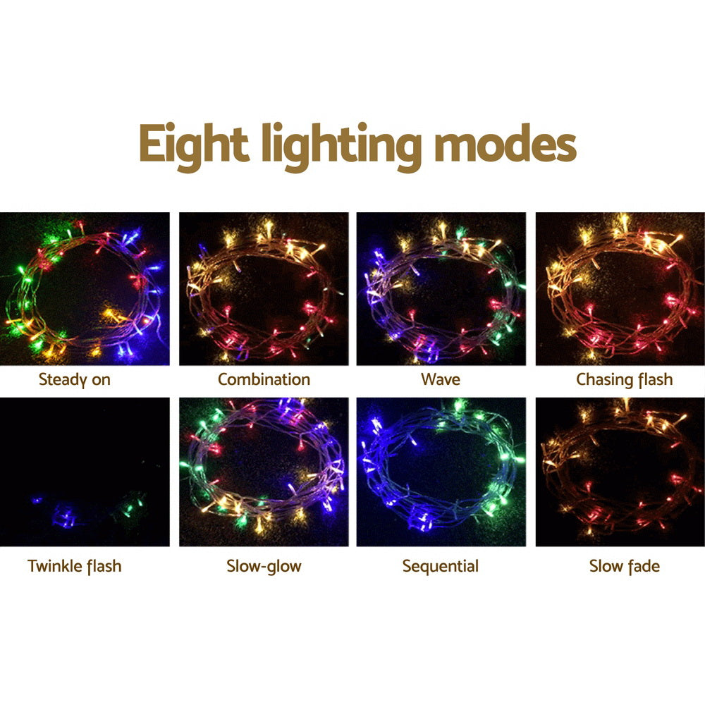 32M Christmas Lights Icicle Light 960 LED Multi-coloured Jingle Jollys