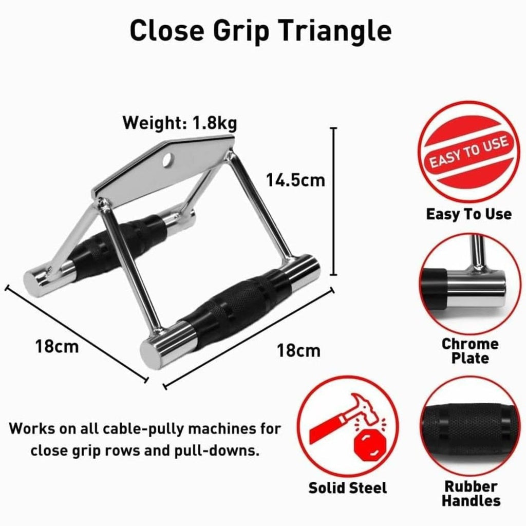 Verpeak Gym Station Attachment Close Grip Triangle