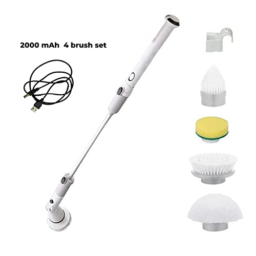 GOMINIMO Electric Spinning Scrubber 2000 mAh 4 Brush Set