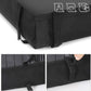 SONGMICS 3 Doors Pet Playpen with Divider Panel and Floor Mat Black