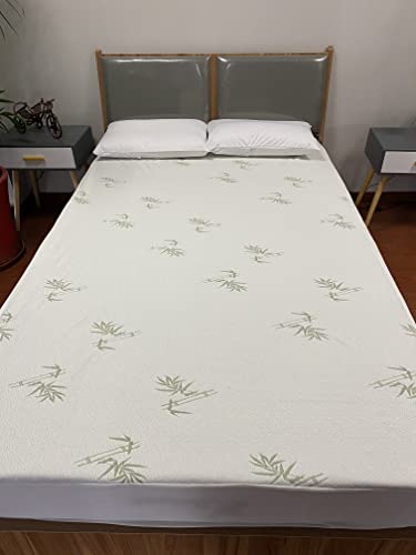 Gominimo Bamboo Jacquard Mattress Protector Double