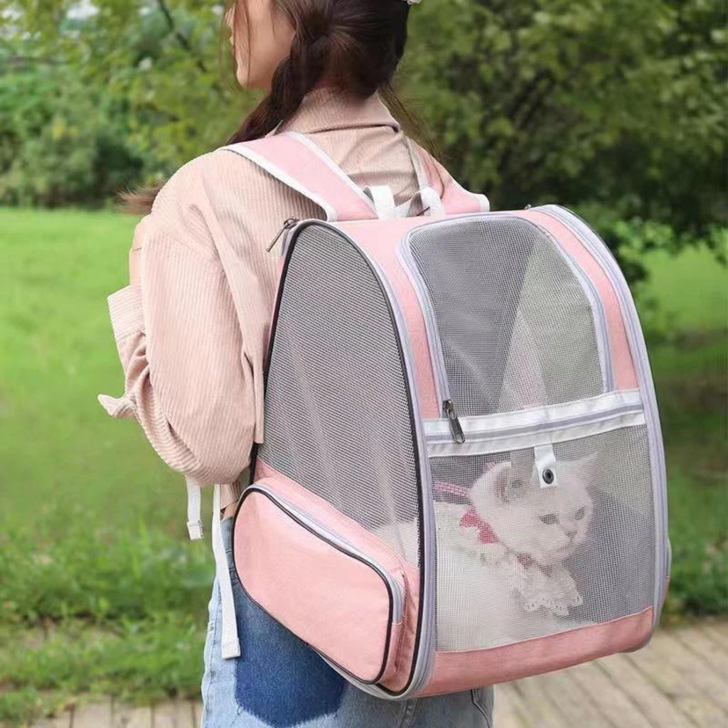 Floofi Pet Backpack -Model 1 (Pink)