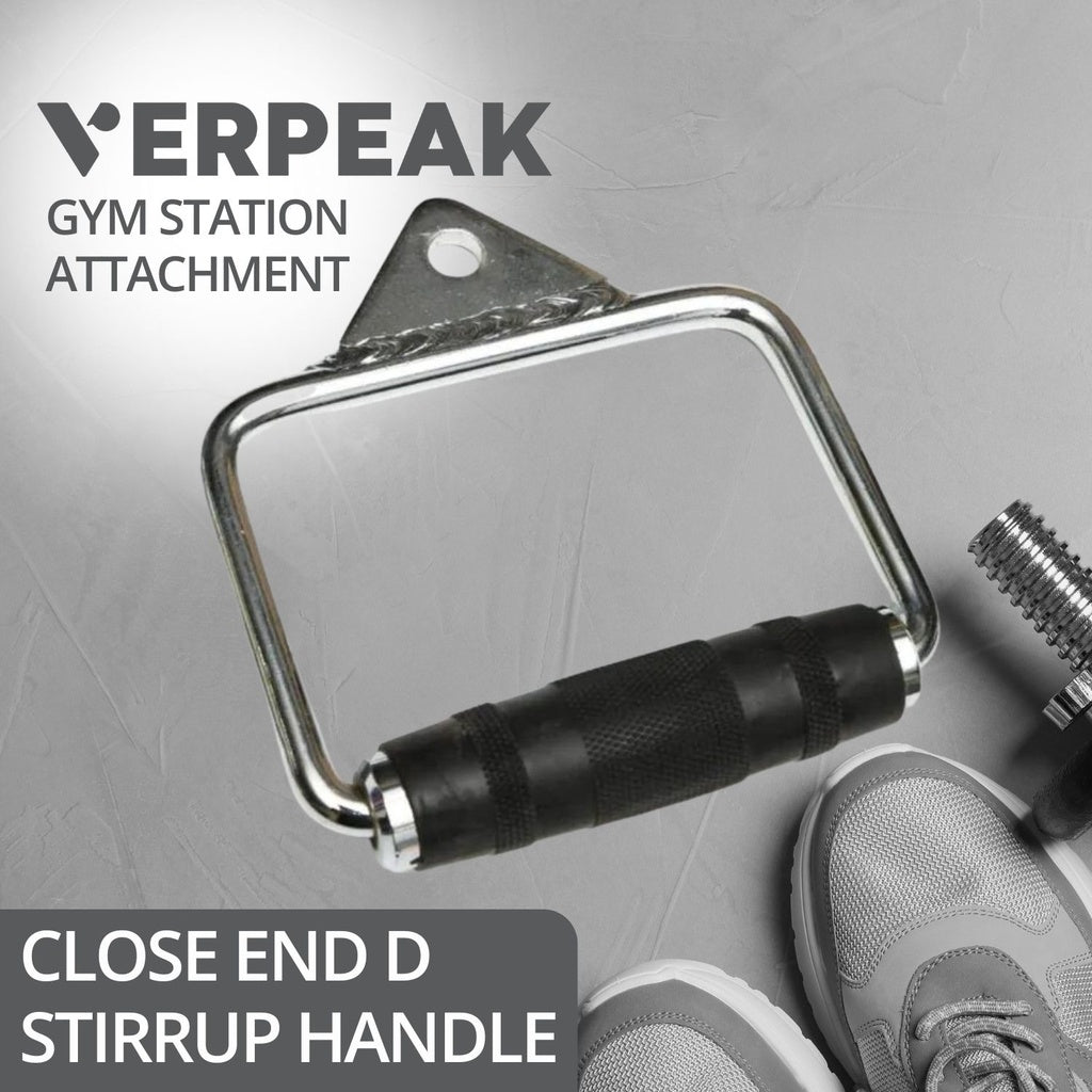 Verpeak Gym Station Attachment Close End D Stirrup Handle