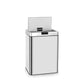 MIRAKLASS Sensor Bin 50L Wide Silver Square