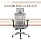 EKKIO Byron - Office Chair (Silver)