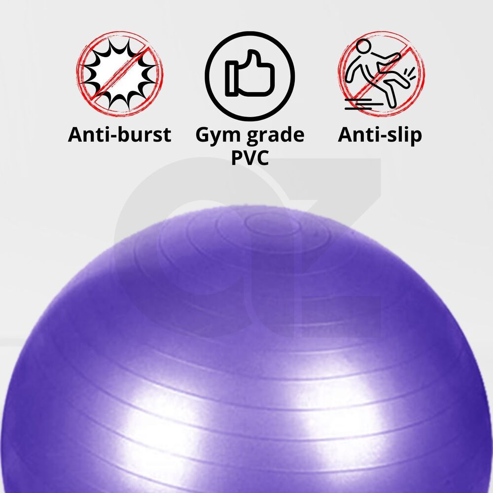 Verpeak Yoga Ball 85cm (Black)