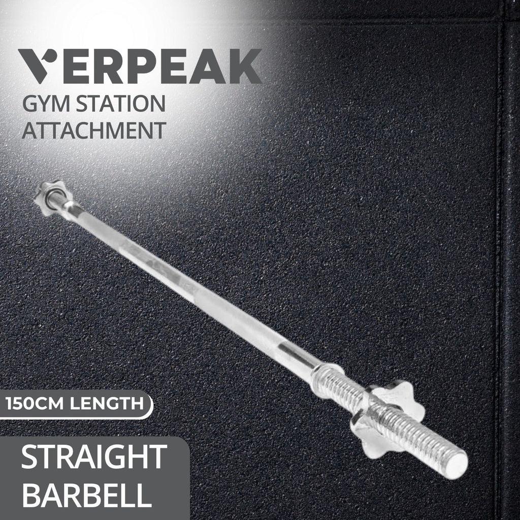 Verpeak Standard Barbell 150CM Straight