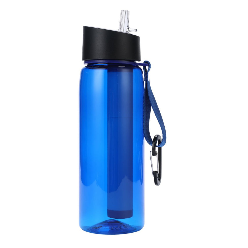 Kiliroo Water Filter Straw with Bottle 550ML, Ultralight and Durable, Long-Lasting Up to 1500L Water, Easy Carry