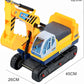 GOMINIMO Kids Ride On Sand Excavator Toy Car with Helmet