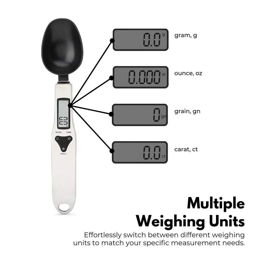 Miraklass 500g Digital LCD Measuring Spoon Kitchen Scale