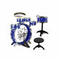 GOMINIMO Kids 6pcs Drum Set with Drummer Seat (Blue) GO-KDS-101-BHP