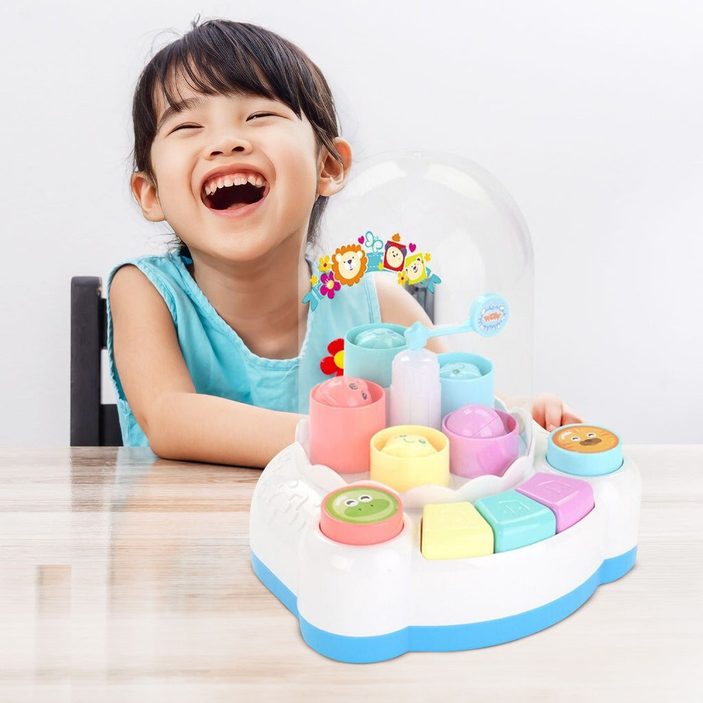 GOMINIMO Kids Toy Musical Jumping Piano Keyboard