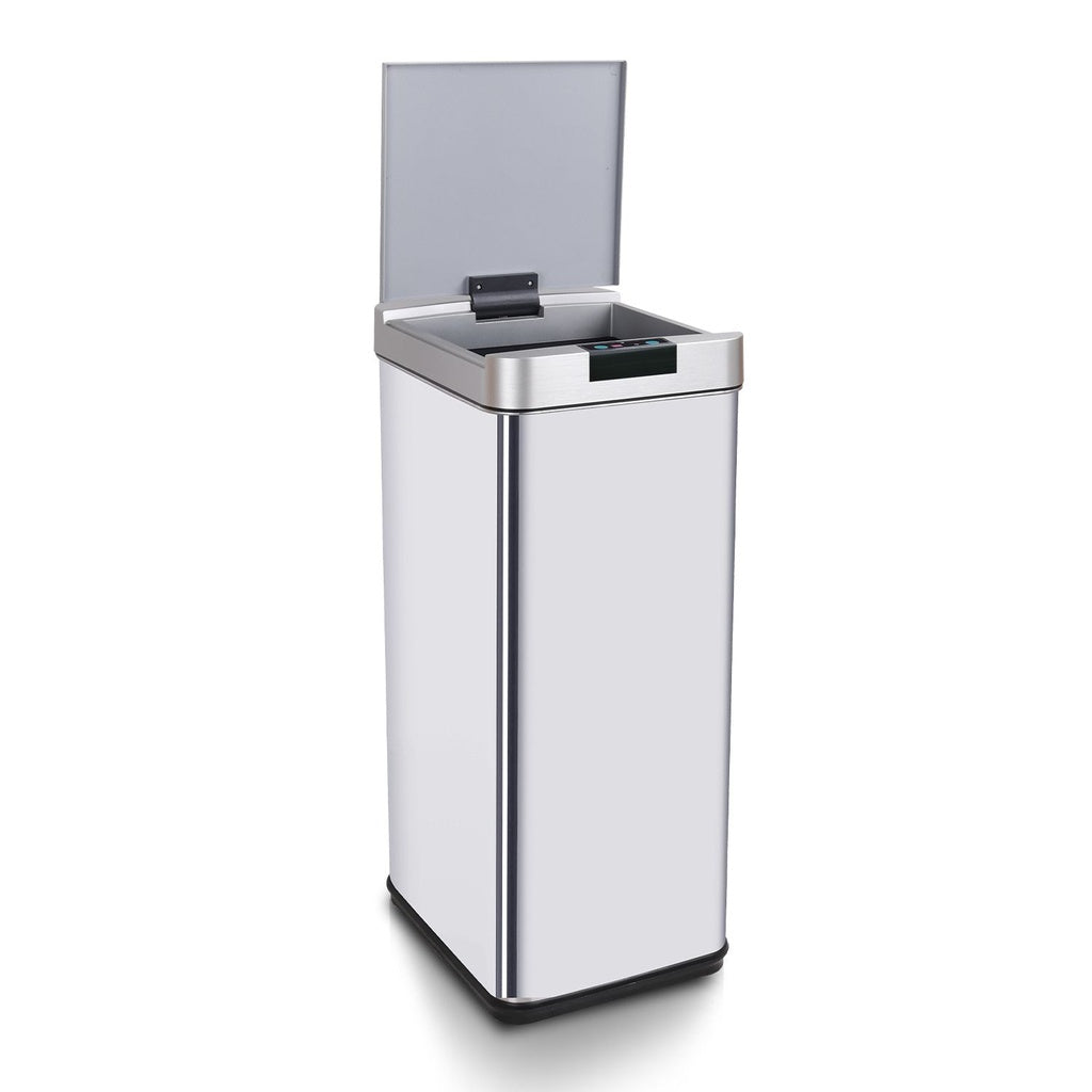 MIRAKLASS Sensor Bin 50L Narrow Silver Square