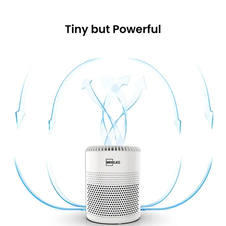 MIRAKLASS Air Purifier 3 Speed with Hepa Filter - Model