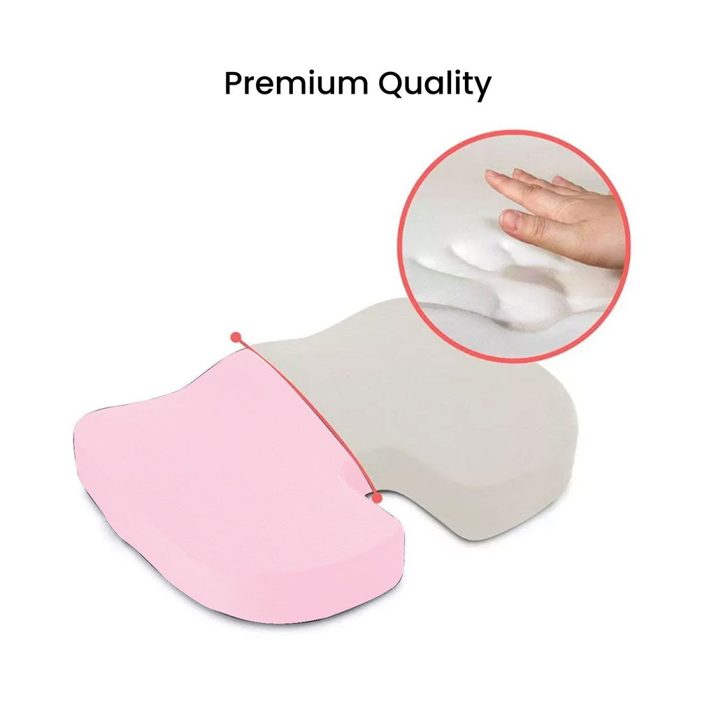 GOMINIMO Memory Foam Seat U Shape Light Pink