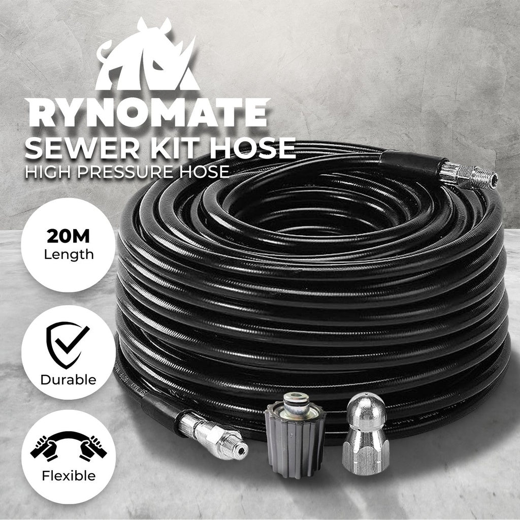 RYNOMATE High Pressure Cleaning Washer with M14 Threaded Joint (20m)