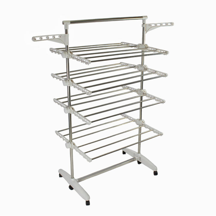 GOMINIMO Laundry Drying Rack 4 Tier (White)