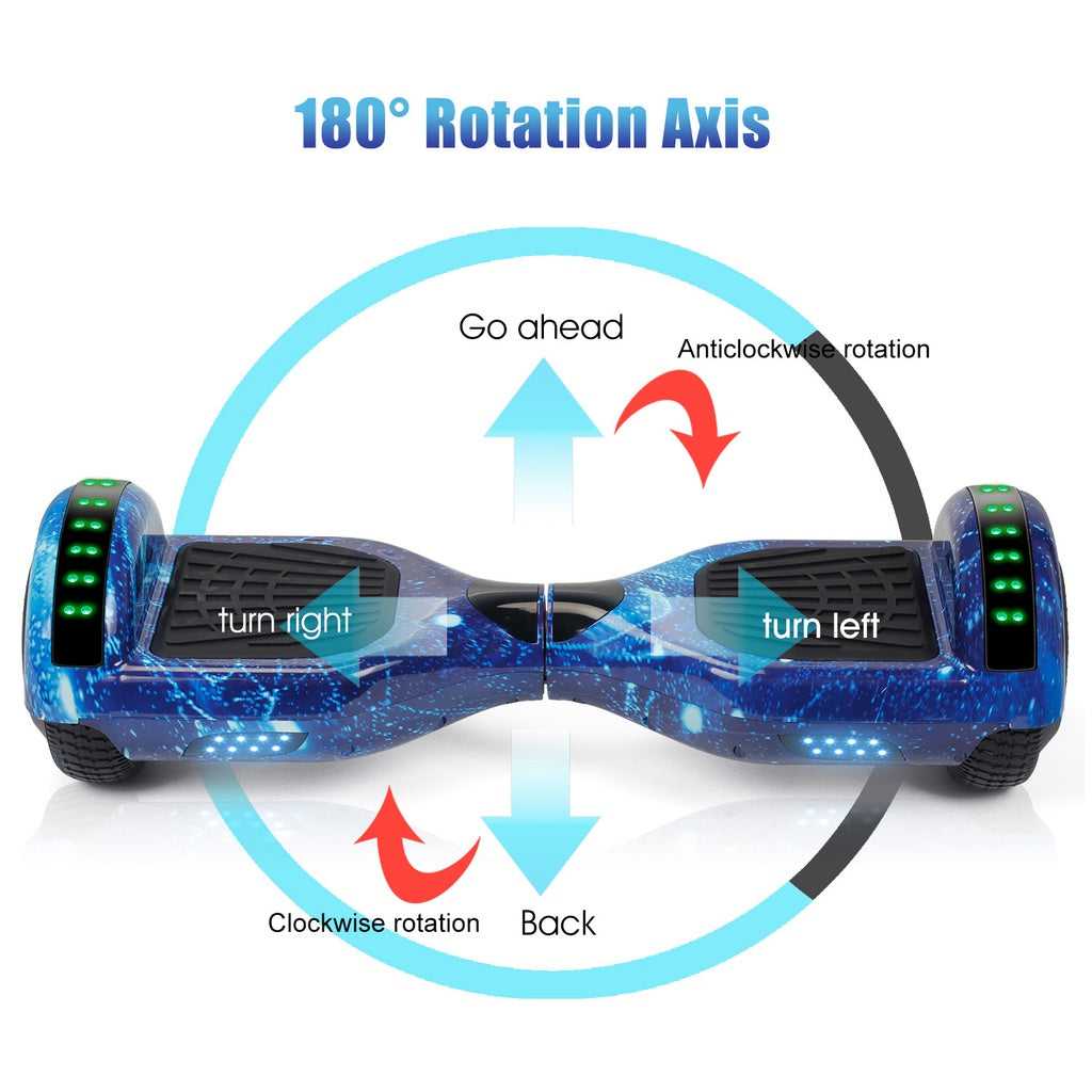 Funado Smart-S W1 Hoverboard Blue Sky