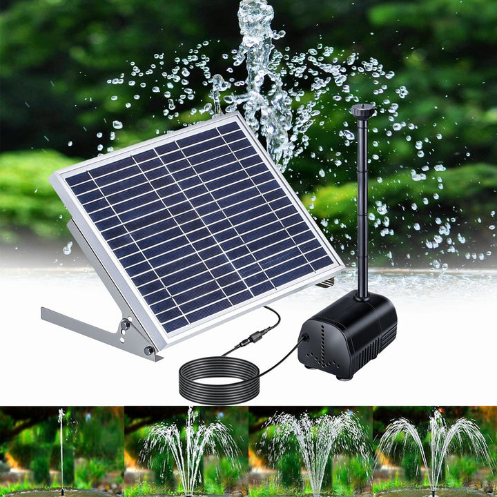 NOVEDEN Solar Water Pond Water Fountain 36*34cm