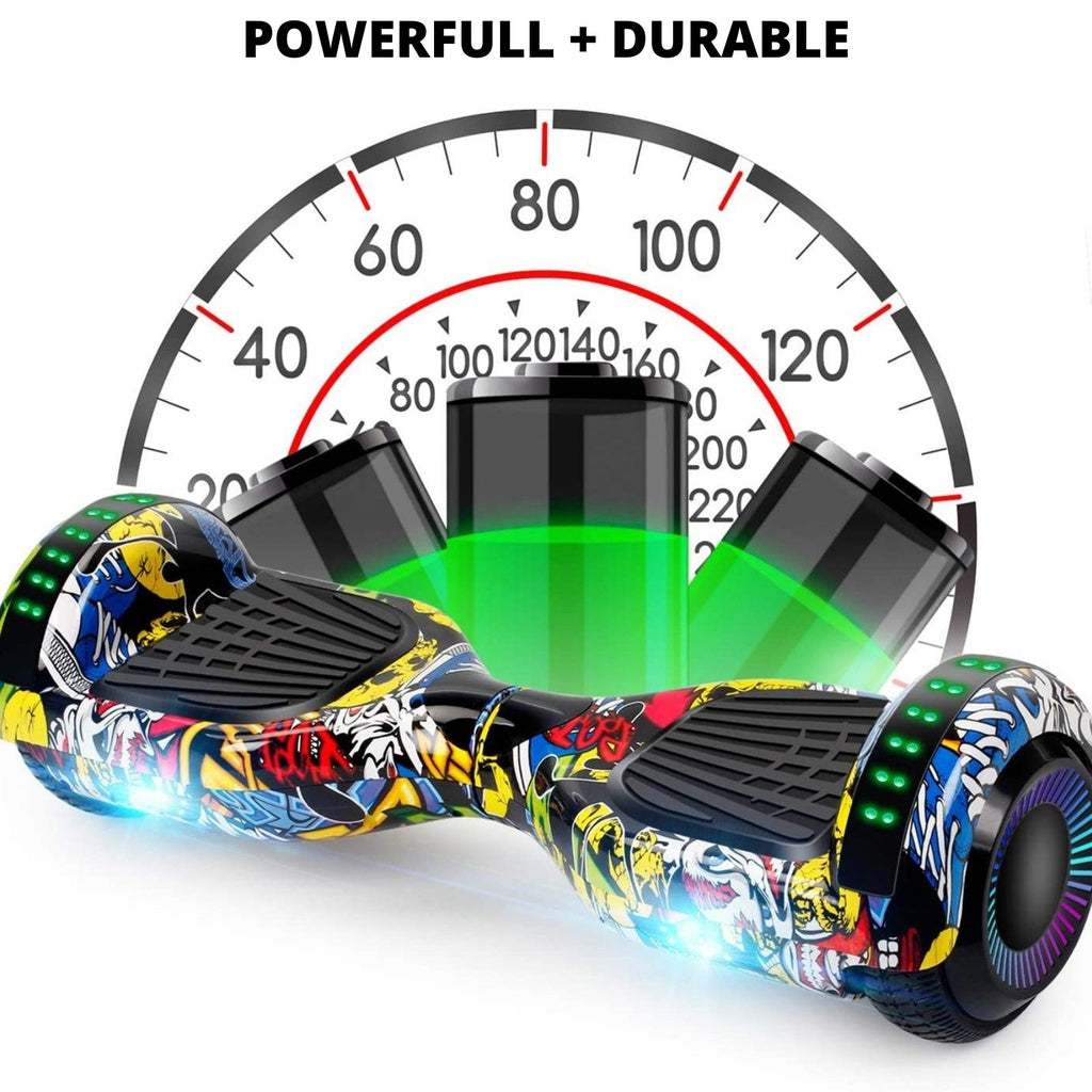 Funado Smart-S W1 Hoverboard (Hip-Hop Graffiti)