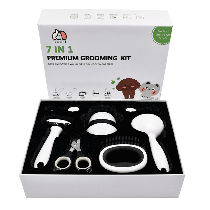 Floofi 7in1 Pet Grooming Set