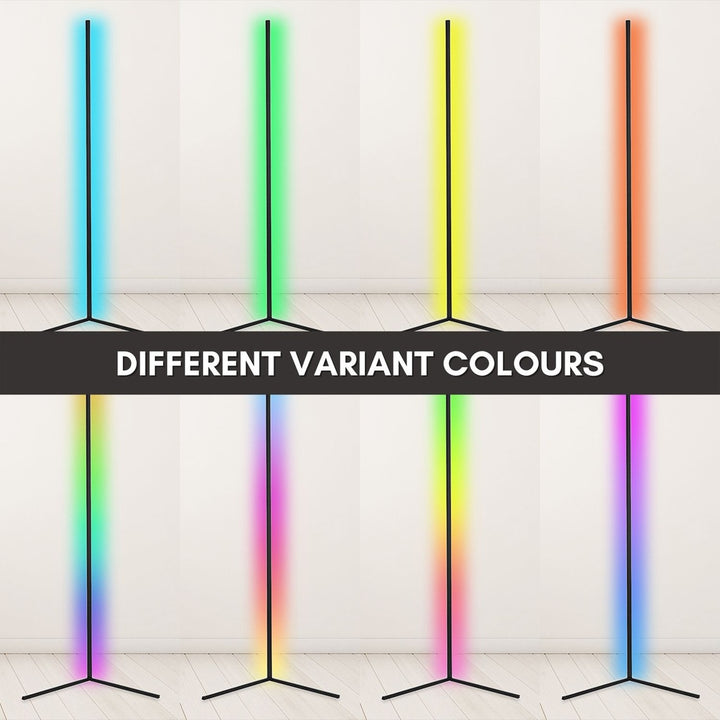 GOMINIMO RGB Corner Floor Lamp (Black)