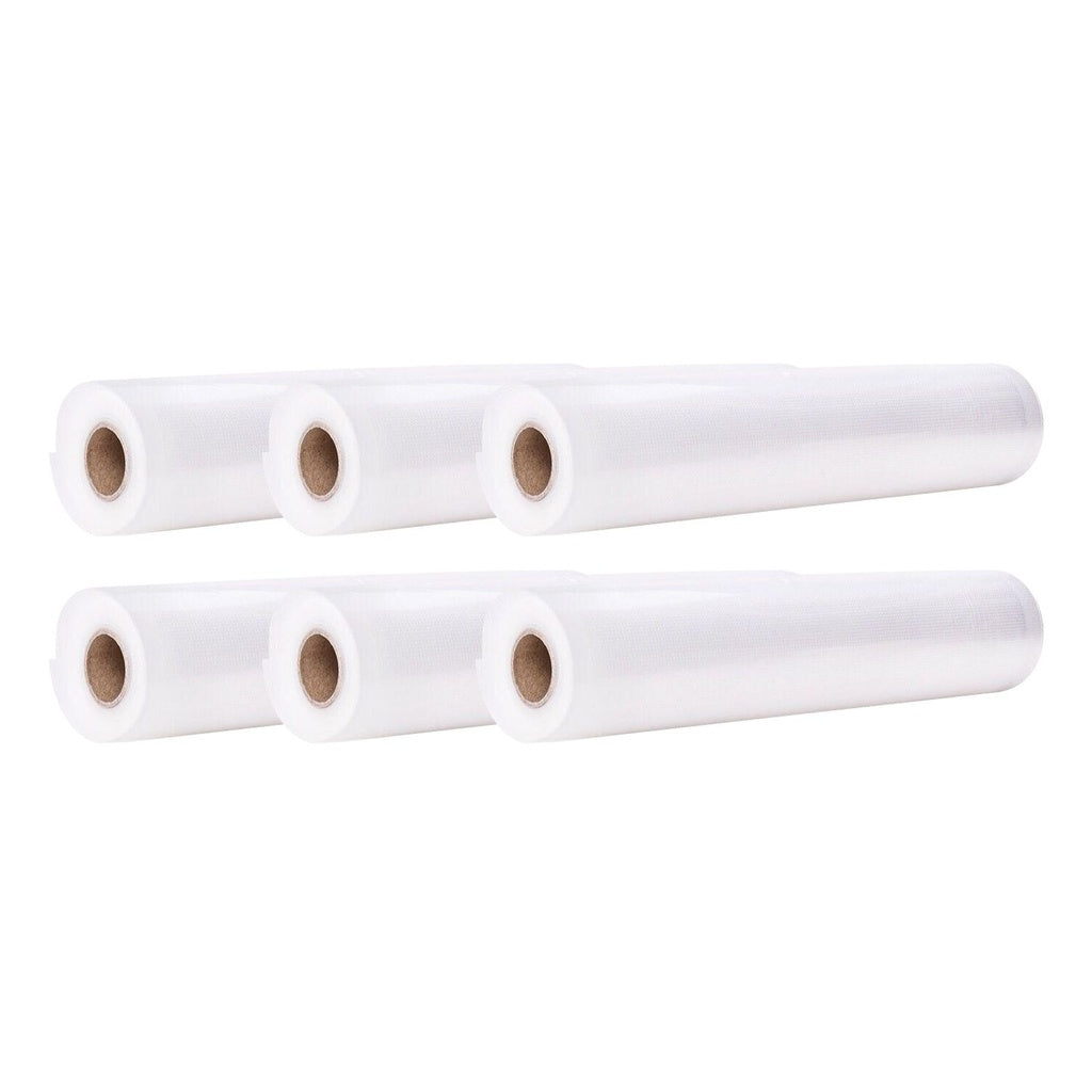 GOMINIMO 6 Pack Vacuum Food Sealer Rolls (28cm x 6m)