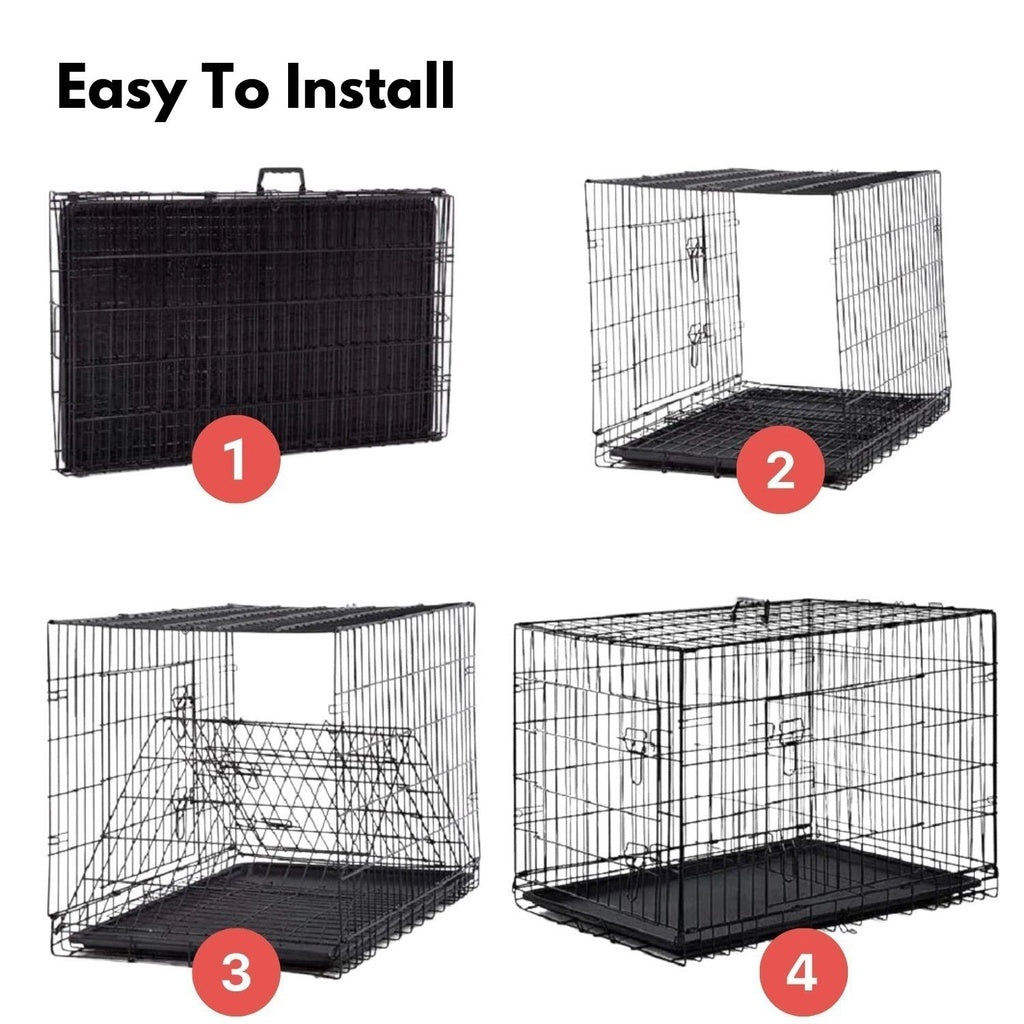 Floofi Dog Cage 24"