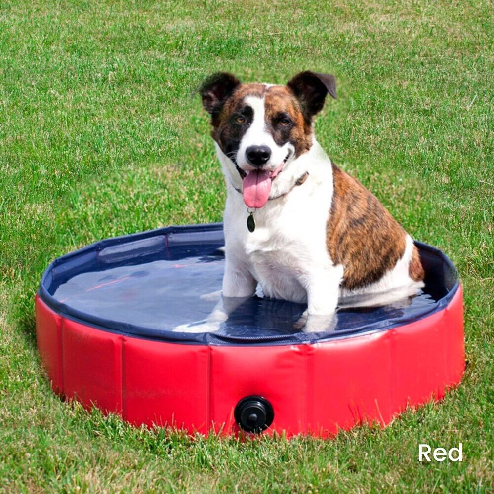 Floofi Pet Pool 120cm*30cm XL Red