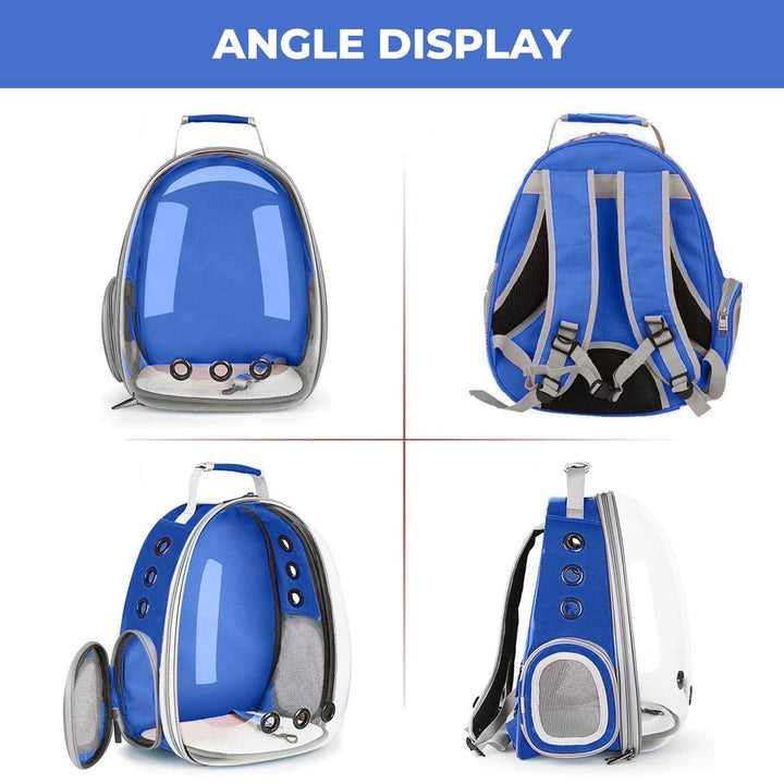 Floofi Space Capsule Backpack - Model 1 (Blue)