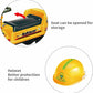 GOMINIMO Kids Ride On Bulldozer Digger Tractor Excavator Toy Car with Helmet