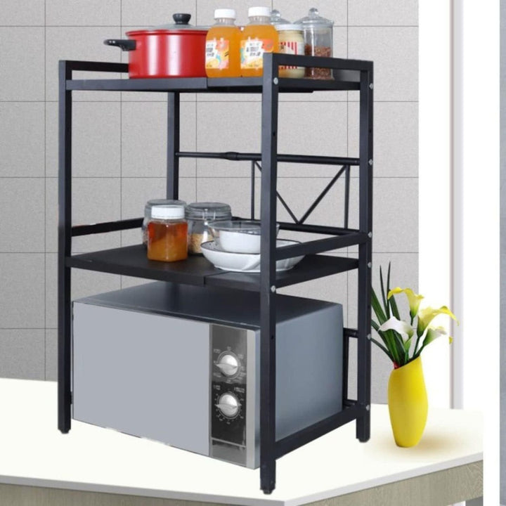 GOMINIMO Microwave Oven Rack 2 Tier