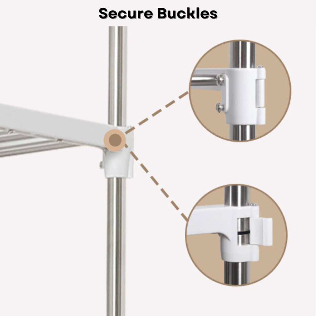 GOMINIMO Over Toilet Storage Shelf 2-Tiers