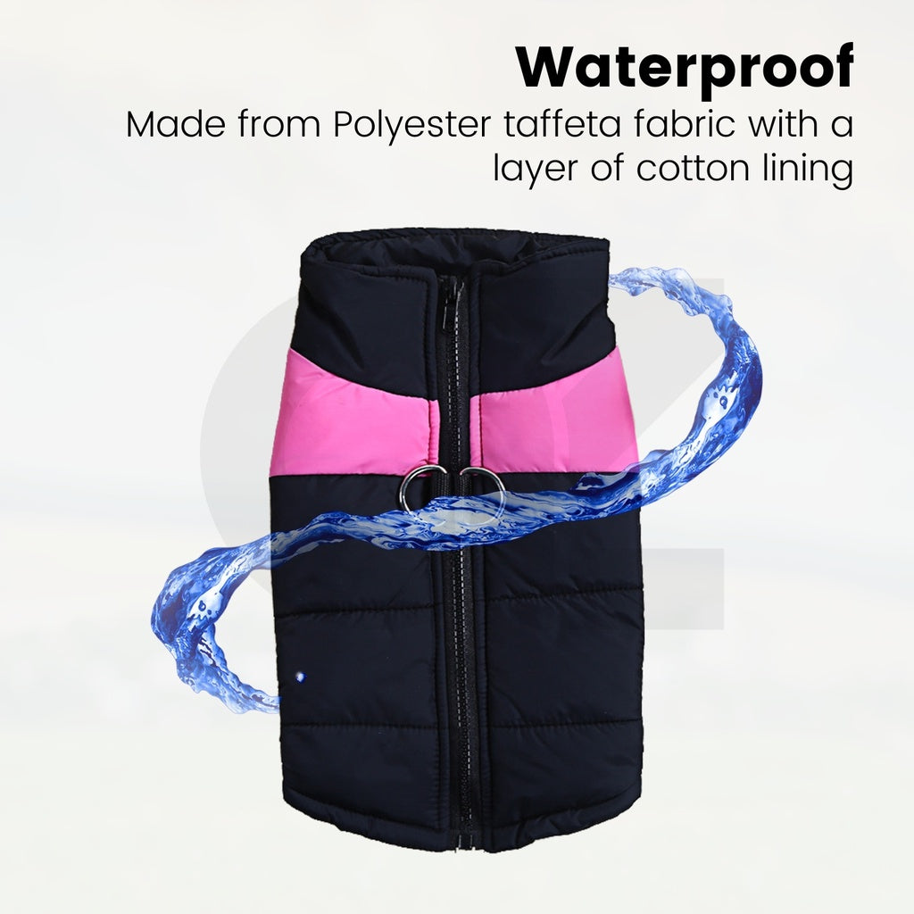 Floofi Pet Winter Vest (4XL Pink)