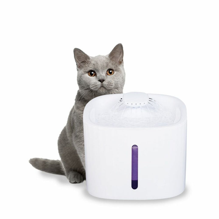 Floofi Pet Water Fountain Dispenser LED USB 3L