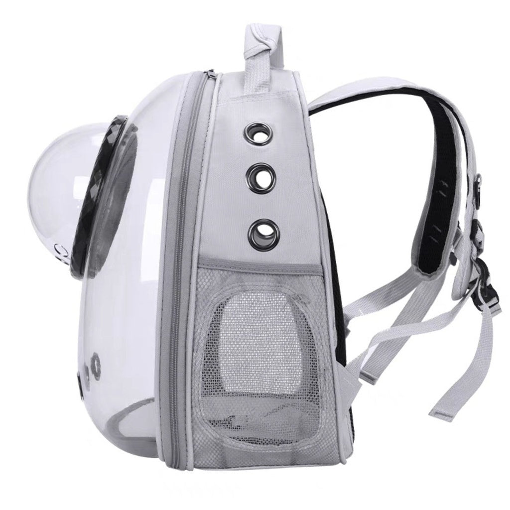 Floofi Expandable Space Capsule Backpack - Model 2 (Grey)