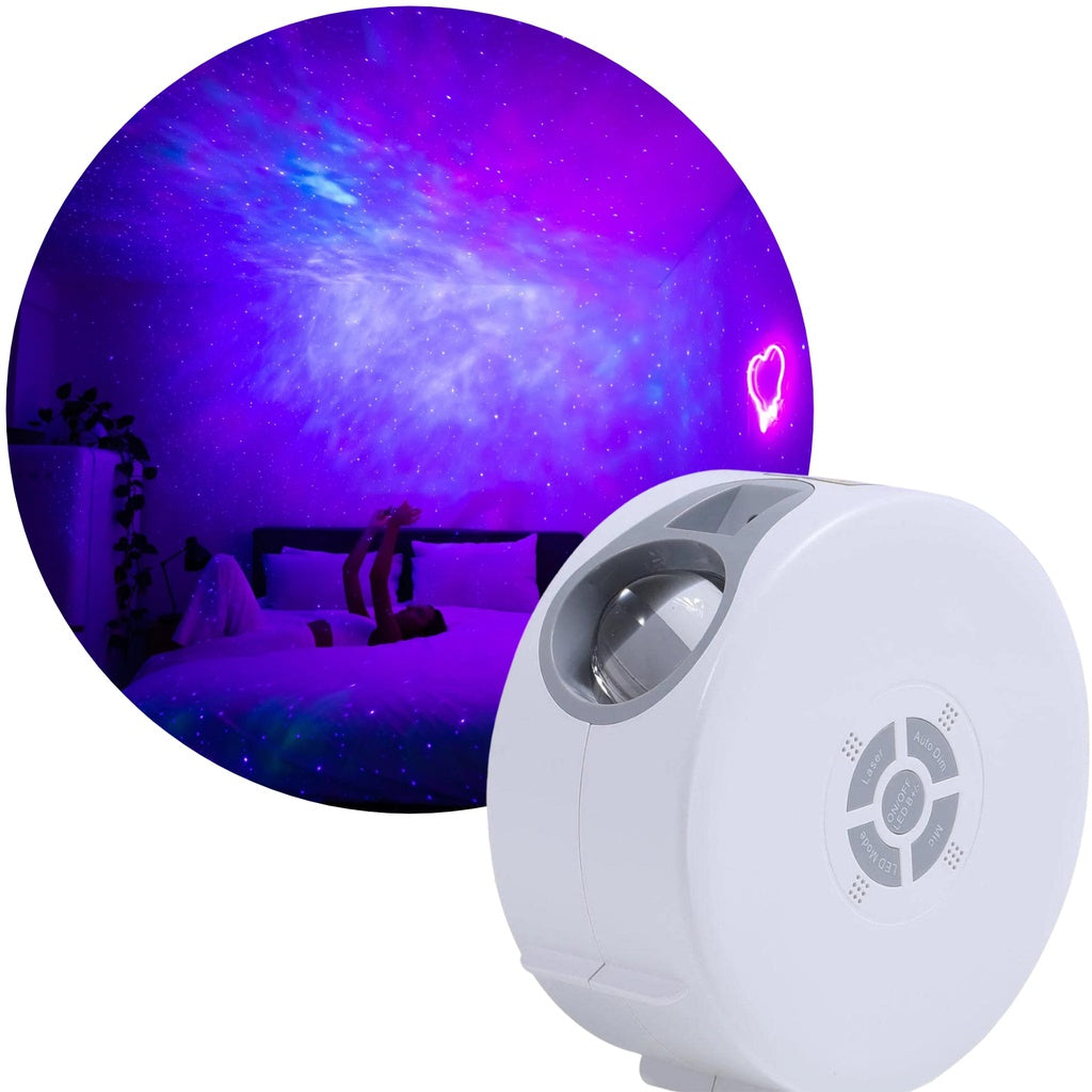 GOMINIMO Galaxy Projector Round White