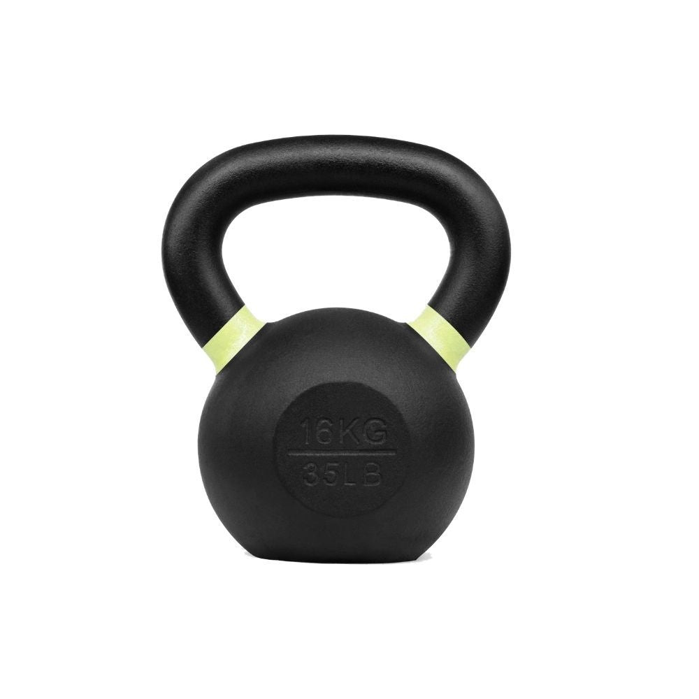 Verpeak Cast Iron Kettlebell 16kg Yellow