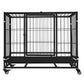 Floofi Dog Cage 32" (with wheels)