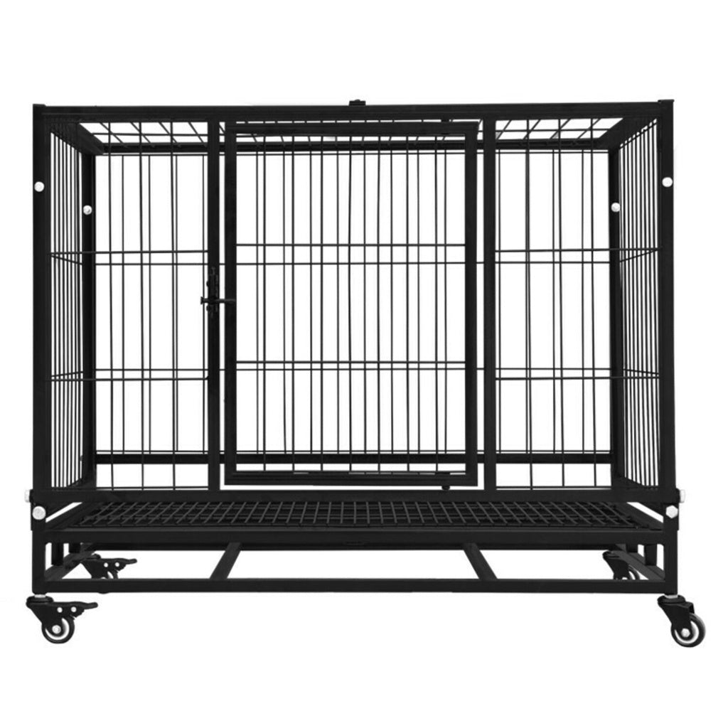 Floofi Dog Cage 32" (with wheels)