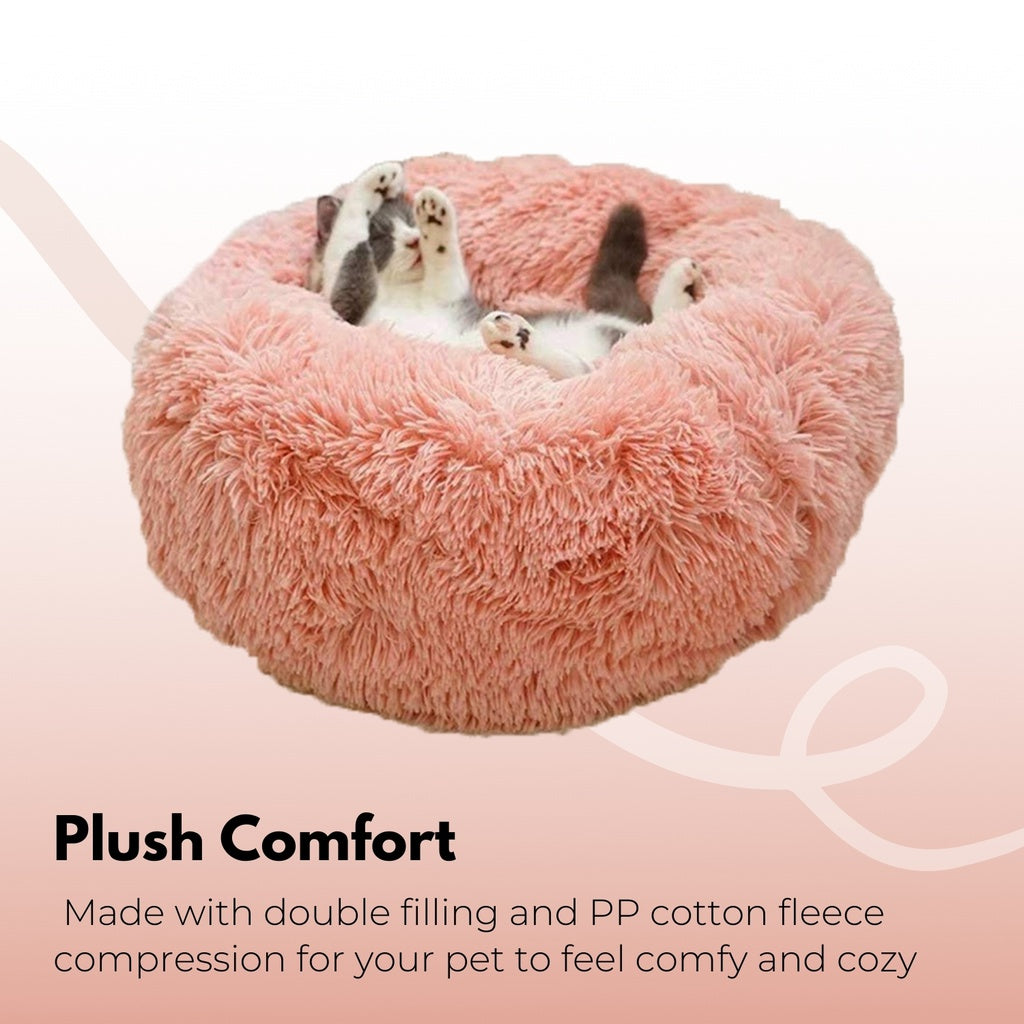 Floofi Pet Bed 80cm (Rose Gold)