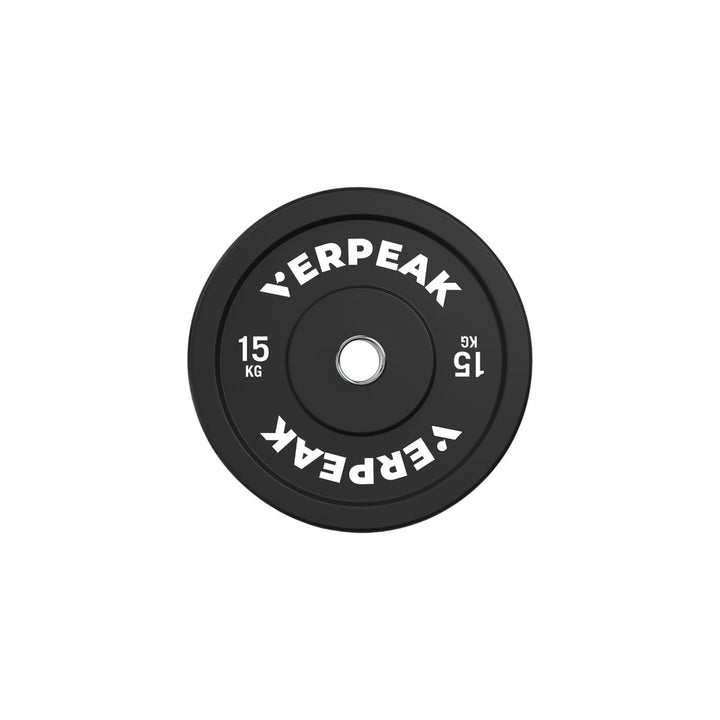 VERPEAK Black Bumper weight plates-Olympic (15kgx1)